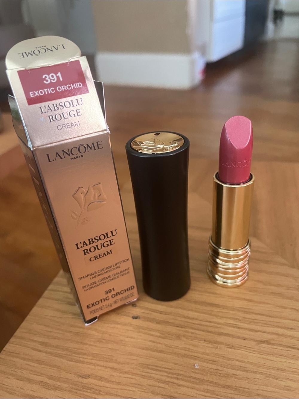 Lancôme L'Absolu Rouge Cream Lipstick - Exotic Orchid 391 (Orchid Pink)